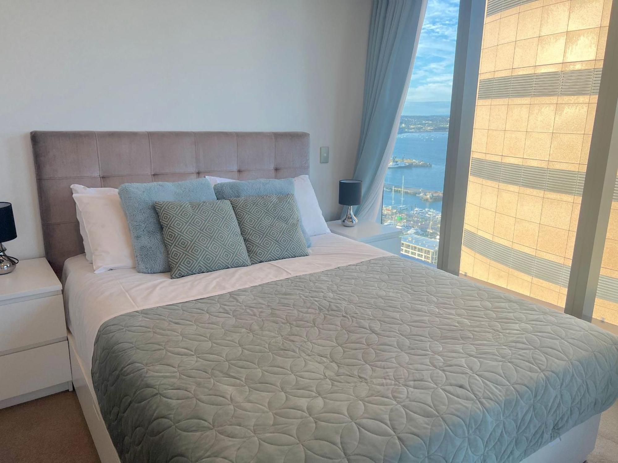 Magnificent Harbour View Skytower View Apartment In Cbd Auckland Exterior foto